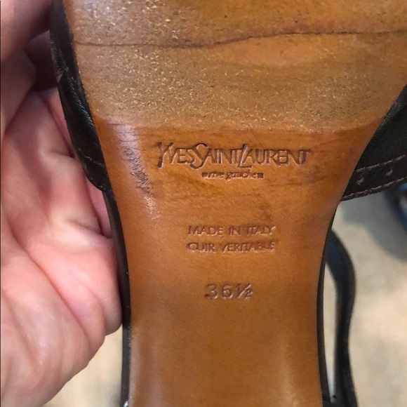 Gorgeous YSL Leather Heels 👠 👠 - Picture 6 of 8